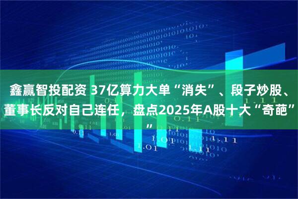 鑫赢智投配资 37亿算力大单“消失”、段子炒股、董事长反对自己连任，盘点2025年A股十大“奇葩”